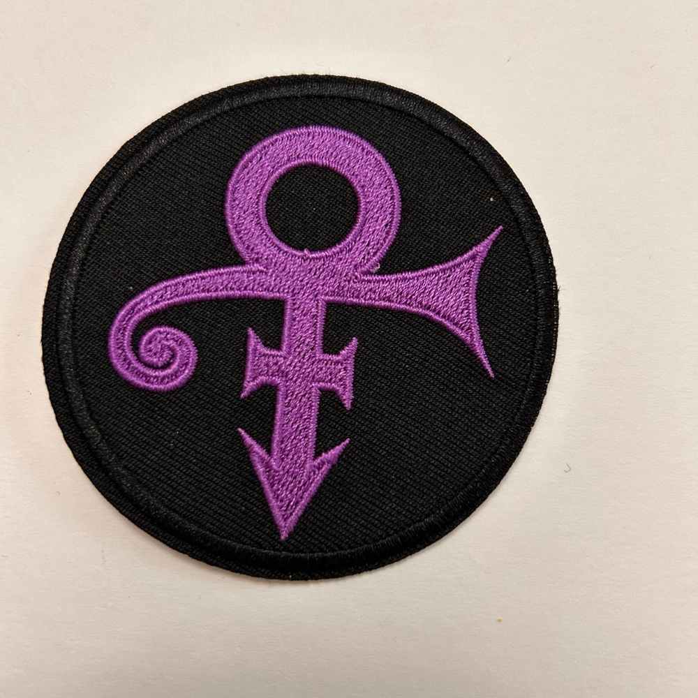 Prince logo symbol Iron on Patch embroidered